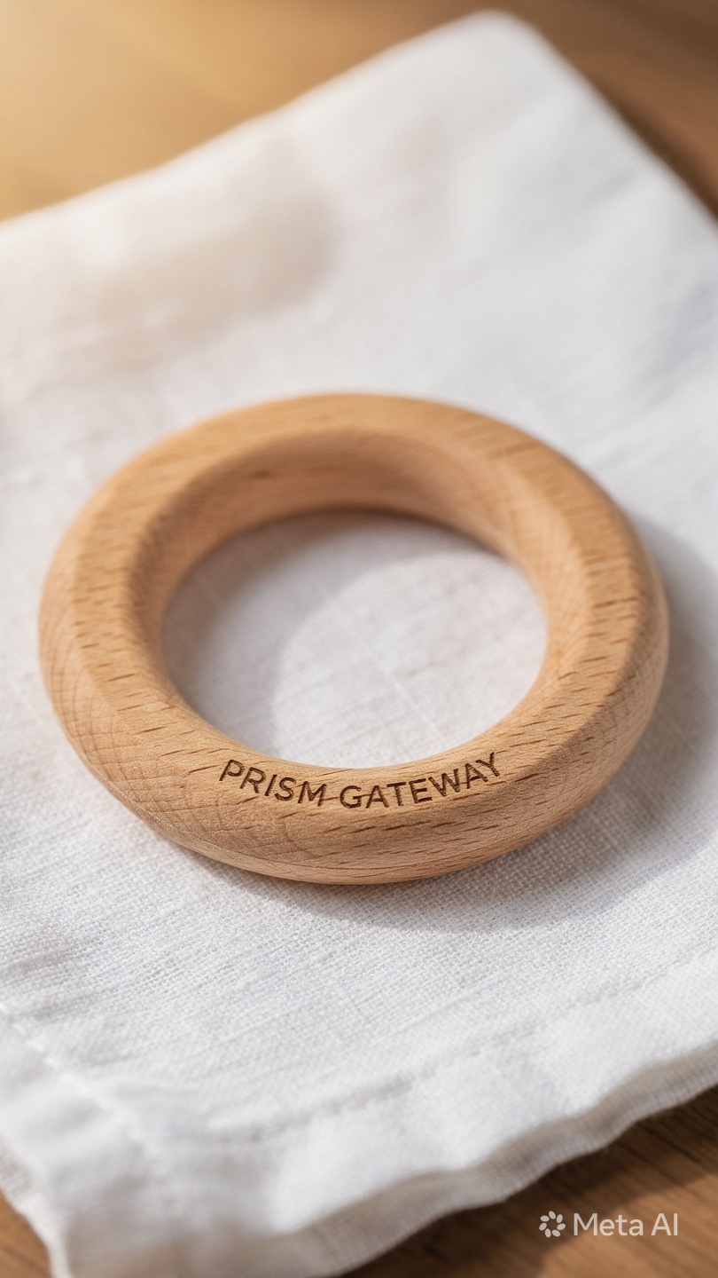 Natural Wood Teether